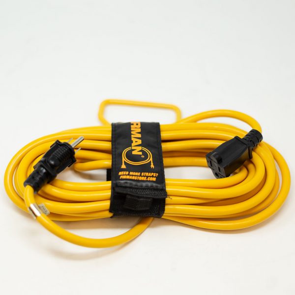 FIRMAN 2005 - 25 FT HOUSEHOLD POWER CORD WITH STORAGE STRAP-American Camp Supply
